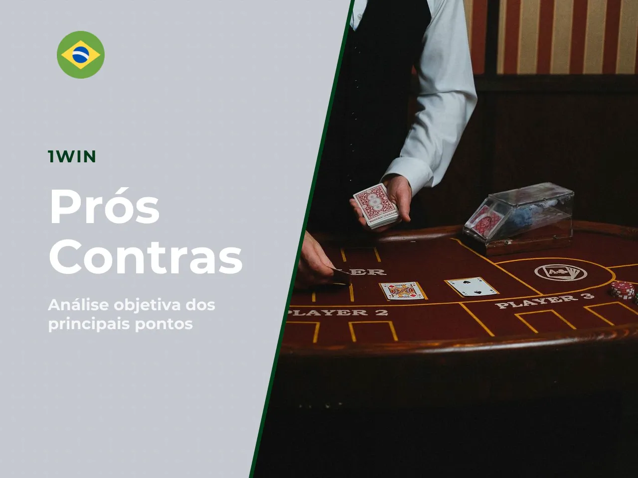 Resumo rápido — Prós e Contras do 1win. Antes de avançar na análise completa, vale conferir a síntese dos pontos mais relevantes que a equipe editorial identificou: **Prós:** - Catálogo com mais de 10