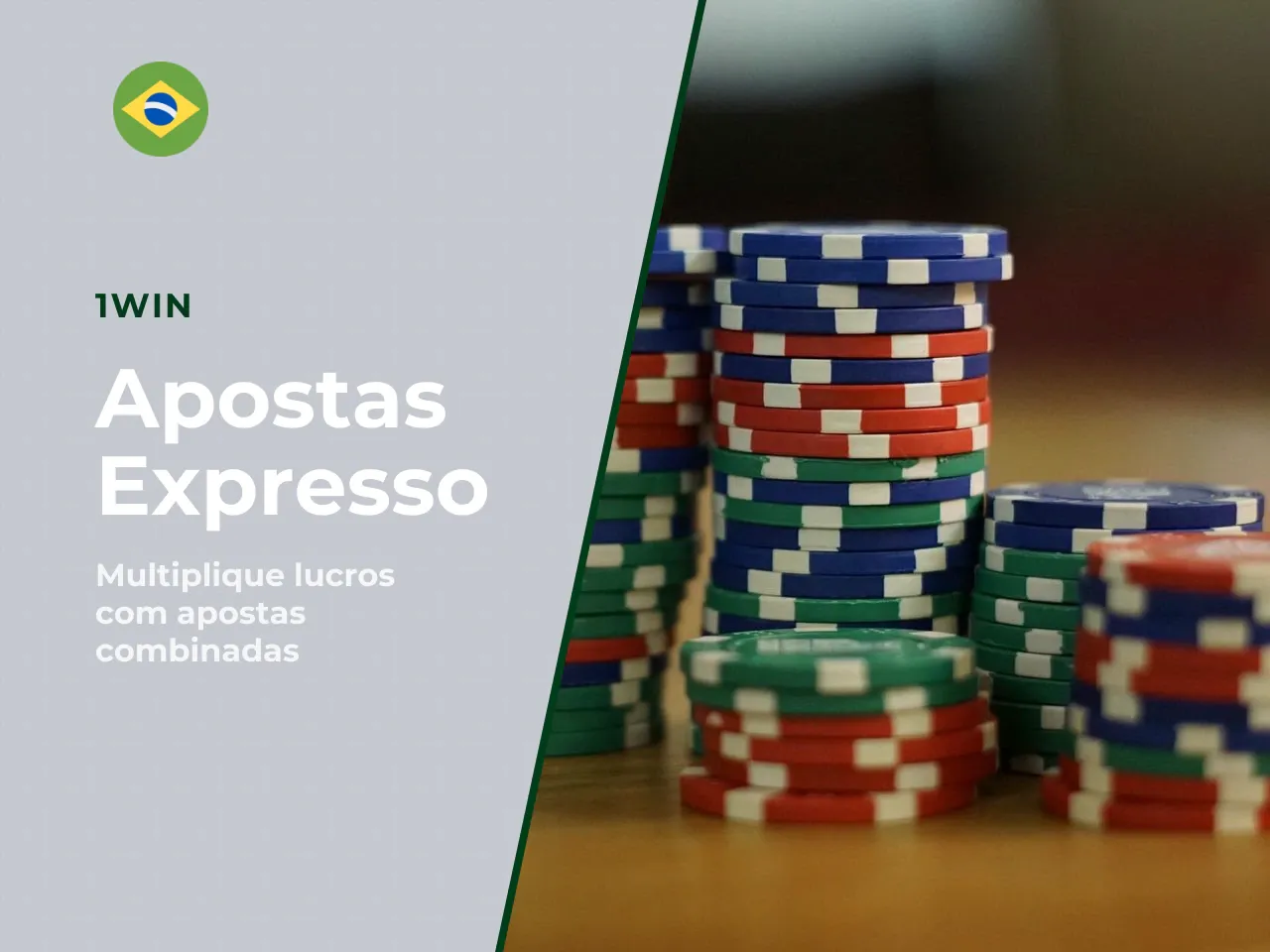 Bônus em Expresso (Apostas Múltiplas). Além do bônus padrão de boas-vindas, apostas múltiplas (expressas) com **5 ou mais eventos** recebem um multiplicador extra sobre o lucro líquido. Cada evento no