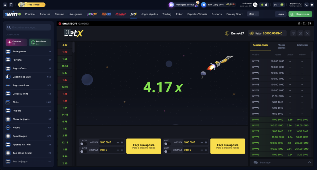 Cassino 1Win jetX
