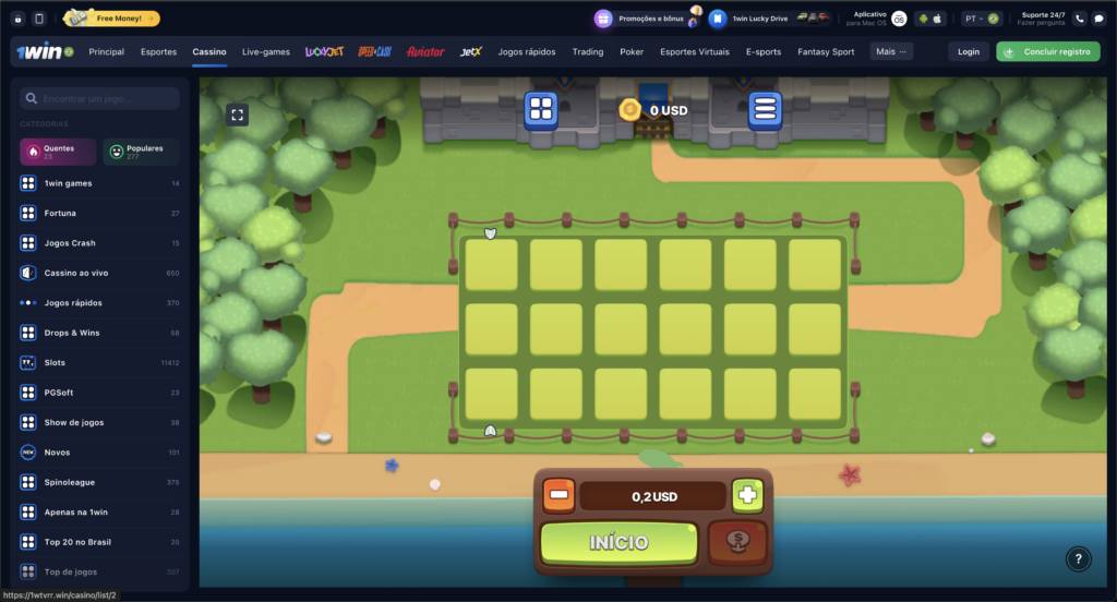 Minas Reais 1Win cassino